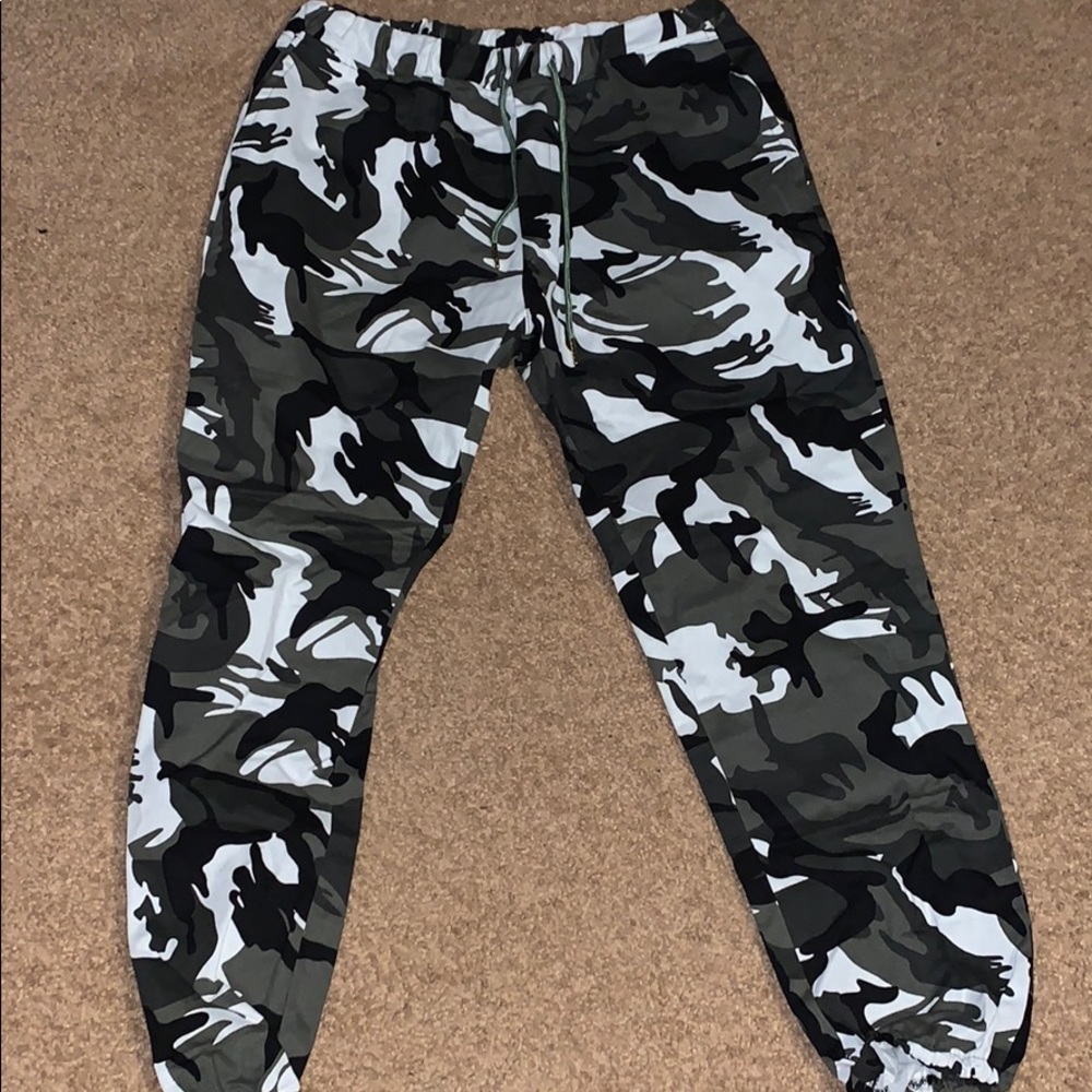 Camo joggers
